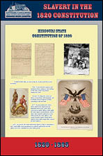 Slavery in the 1820 Constitution - (Missouri State Constitution of 1820)